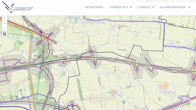 Działka pod CPK – ciek czy rów?